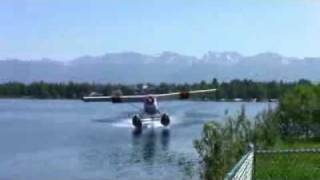 Waterplane Take off fails and crashes [upl. by Cobbie]