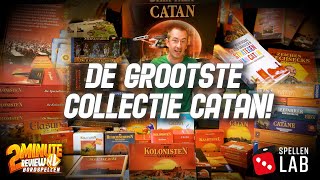 SPECIAL De grootste collectie Kolonisten van Catan bordspellen ter wereld [upl. by Assiren512]