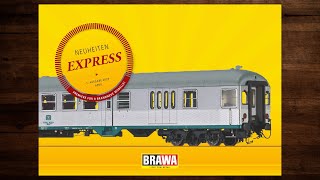 BRAWA Neuheitenexpress 042023 – Modellbahn Katalog Neuheiten Produktübersicht [upl. by Ruelle]