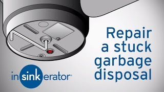 Garbage Disposal Repair  How to Fix a Garbage Disposal  InSinkErator [upl. by La105]