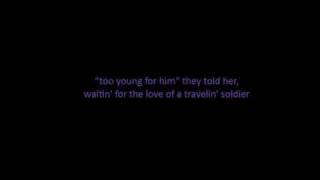 Travelin Soldier  The Dixie Chicks subtitles [upl. by Yattirb]