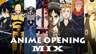 Anime Opening Music Mix  Best Anime OP All Time  Anime Opening Compilation 2021 [upl. by Lynden]