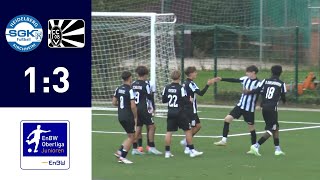 EnBWOberliga  AJunioren SG HDKirchheim  FC 08 Villingen 202425 [upl. by Yodlem]