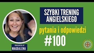 Szybki Trening Angielskiego A1A2  Pytania I Odpowiedzi  meeting 100 [upl. by Eihtur]