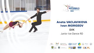 5 Aneta VACLAVIKOVA Ivan MOROZOV SVK J ID RD 4NC2025 [upl. by Ytsirc]