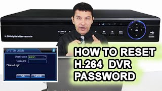 How to reset H264 Network DVR for lost password using password generators [upl. by Nilhtac]