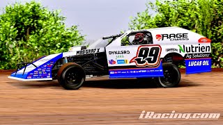 iRacing Dirt UMP Modifieds at Lernerville [upl. by Pheni581]