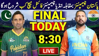 World Championship Of Legends 2024 Final  Pak Champions Vs India Champions Final  Legends League [upl. by Oicnerual]