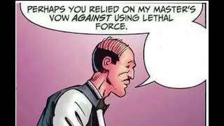 Alfred Pennyworth on Batmans Vow against Lethal Force [upl. by Hepsoj]