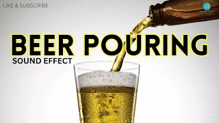 Beer Pouring Sound Effect in High Quality [upl. by Cairistiona]