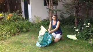 Babymoov AntiUV Tent  How to Fold [upl. by Esyned]