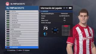 PES 2017 Olympiacos FC [upl. by Nitsid]