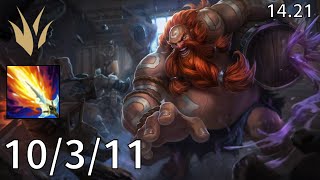 Gragas Jungle vs Viego  EUW Master  Patch 1421 [upl. by Nnylhsa213]