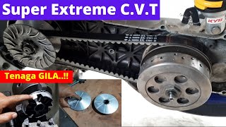 MODIFIKASI SUPER EXTREME CVT MATIC TENAGA TERSALUR SEMPURNA 100 WORK [upl. by Derzon]