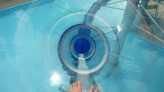 Flits  Turbo Slide with glas tube  Tikibad Duinrell Wassenaar [upl. by Steffy]