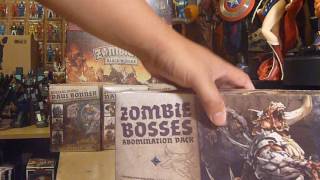 Zombicide Black Plague Kickstarter Knights Pledge Unboxing [upl. by Eneladgam600]