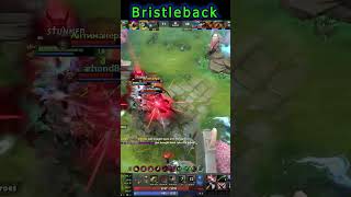 1 Level In 21 Seconds Bristleback Likes this Very Much dota2 dota2highlights rampage [upl. by Elfont]