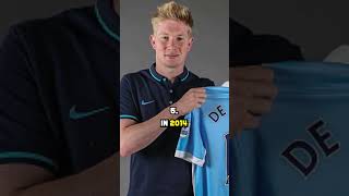 WEIRD Facts About Kevin Debruyne shorts football [upl. by Karon638]