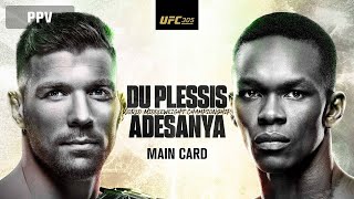 UFC 305 UFC 5 PS5 Preview Du Plessis vs Adesanya 4K ULTRA HD  GODLIKE QUALITY [upl. by Gabrila515]