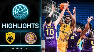 AEK v Hapoel Holon  Highlights  Basketball Champions League 202021 [upl. by Berkin]