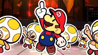 Paper Mario The Origami King  Thrills at Night Dance Scene  No Commentary Gameplay [upl. by Norrahs29]