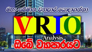 VRIO analysing in Sinhala 70 [upl. by Airtened]