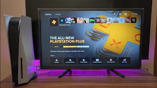 PS5 on 720P HDR TV [upl. by Aryamoy]