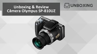 Unboxing amp Review  Câmera Olympus SP810UZ [upl. by Kcirdehs]