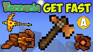 Terraria GOLEM FIST  Terraria PICKSAW  Terraria POSSESSED HATCHET  Terraria EYE OF THE GOLEM [upl. by Okime]