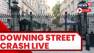 Car Crashes Into Downing Street Gates In Security Incident  Downing Street Crash Live Updates [upl. by Nelli226]