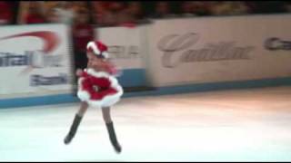 5 year old Katarina skates to Mariah Careys quot All I want for Christmas is Youquot [upl. by Adamo]