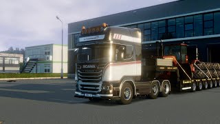 Cross Country Delivery to Frankfurt  ScaniaStream RT 2013  toe3 toe3update [upl. by Yaf]