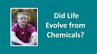 Did Life Evolve from Chemicals Talk by Jon Perry  Feb 2018 [upl. by Nanam]