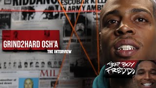 Grind2hard Osha talks if he fell off his relationship with Oak Cliff artists and Trapboy Freddy [upl. by Fital]