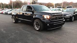 SUPERCHARGED TOYOTA TUNDRA  HONEY D LOWERED TUNDRA  500 HORSEPOWER [upl. by Eniliuqcaj129]