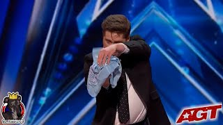 Chris Wilson Full Performance  Americas Got Talent 2024 Auditions Week 5 S19E05 [upl. by Asirralc]