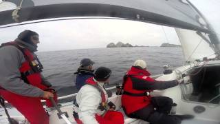 Archambault A35 Mirthmaker Sailing 2015 OYRA Farallones Race [upl. by Akkeber]