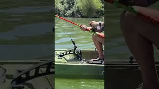 Sleigh ride with a giant fish kayakfishing fishing fish idaho nativewatercraft outdoors [upl. by Aicina]