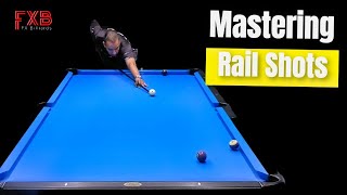 How to Shoot Rail Shots in Pool  Free Pool Lessons  A MUST HAVE shot for all pool players [upl. by Siulegroj434]