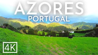 FURNAS SÃO MIGUEL Azores Islands PORTUGAL 4K  Volcanic Waters [upl. by Gurevich]