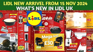 WHATS NEW ARRIVEL IN LIDL UK FROM 14 NOV 2024LIDL LEAFLETCOME SHOP WITH ME [upl. by Ilrac]