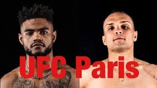 UFC Paris  Morgan Charrière VS Manolo Zecchini [upl. by Fronniah]