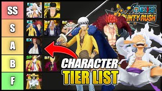 One Piece Bounty Rush 2023 Tier List Rating EVERY Character [upl. by Ivetts]