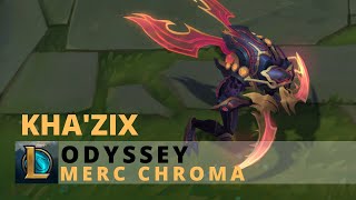 Odyssey KhaZix Merc Chroma  League Of Legends [upl. by Shaw302]