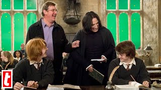 All Of The Harry Potter Professors Bloopers [upl. by Koorb957]