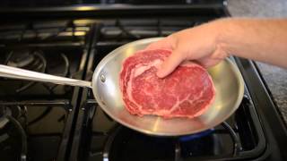 How to Cook the Perfect Steak with All Clad [upl. by Eelorac]