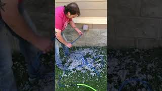 Satisfying 😜 Dryer Vent Cleaning Leach Lake Walker MN [upl. by Aninad]