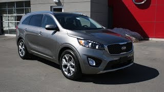 2016 Kia Sorento SX AWD Review and Test Drive [upl. by Norse826]