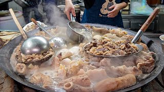 100 Years of History Traditional Beef Offal Soup Making  百年祖傳王家牛雜湯  Taiwanese Street Food [upl. by Gwyneth187]