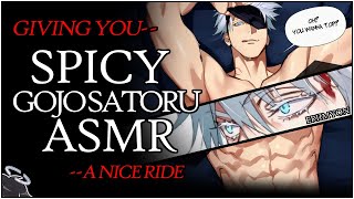 𝐕𝐄𝐑𝐘 SPICY GOJO SATORU ASMR HOT  Letting you RIDE to the TOP  Kissing  Gojou  JJK x Listener [upl. by Ceporah]